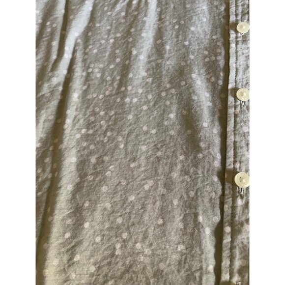 Van Heusen Size XLarge Long Sleeve Polka Dot Button-Down Shirt - Picture 2 of 10